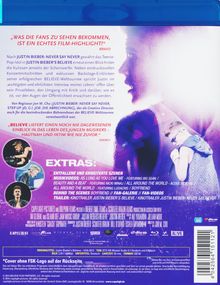 Justin Bieber's Believe (Blu-ray), Blu-ray Disc