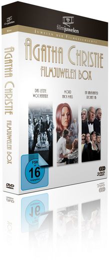 Agatha Christie Filmjuwelen Box, 3 DVDs