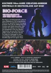 Bio-Force - Die Killer-Bestie aus dem Gen-Labor, DVD