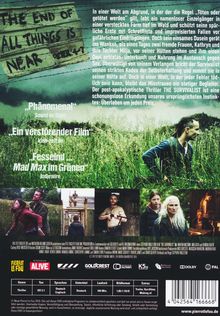 The Survivalist (2015), DVD