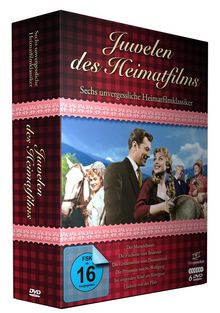 Juwelen des Heimatfilms - Sechs unvergessliche Heimatfilmklassiker, 6 DVDs