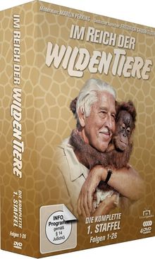 Im Reich der wilden Tiere Staffel 1, 4 DVDs
