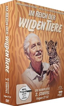 Im Reich der wilden Tiere Staffel 2, 4 DVDs