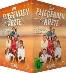 Die fliegenden Ärzte (Komplette Serie), 63 DVDs