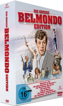 Die große Belmondo-Edition, 8 DVDs