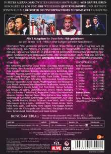 Die Peter Alexander 'Wir gratulieren' Show (Komplettbox), 4 DVDs