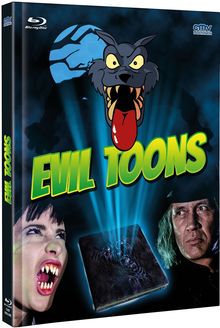 Evil Toons (Blu-ray &amp; DVD im Mediabook), 1 Blu-ray Disc und 1 DVD