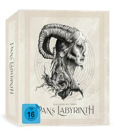 Pans Labyrinth (Ultimate Edition) (Blu-ray &amp; DVD im Mediabook), 4 Blu-ray Discs, 1 DVD und 1 CD