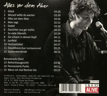 Roger Stein: Alles vor dem Aber, CD