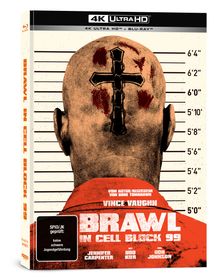 Brawl in Cell Block 99 (Ultra HD Blu-ray &amp; Blu-ray im Mediabook), 1 Ultra HD Blu-ray und 1 Blu-ray Disc