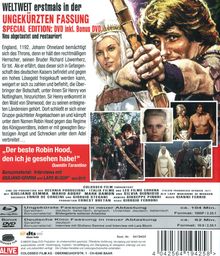 Der feurige Pfeil der Rache (Blu-ray), 1 Blu-ray Disc und 1 DVD