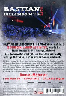 Bastian Bielendorfer Live - Das Leben ist kein Pausenhof, DVD