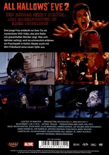 All Hallows' Eve 2, DVD