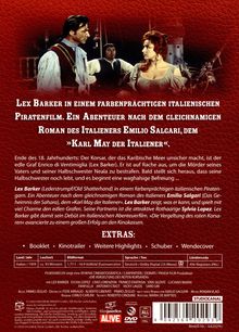 Die Vergeltung des roten Korsaren, DVD