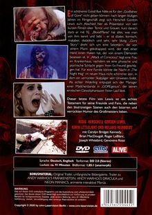 BloodMania (2017), DVD