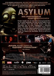 Asylum: Irre-phantastische Horror-Geschichten (Blu-ray &amp; DVD im Mediabook), 1 Blu-ray Disc und 1 DVD