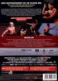 Bloodsport (Ultra HD Blu-ray &amp; Blu-ray im Mediabook), 1 Ultra HD Blu-ray und 1 Blu-ray Disc