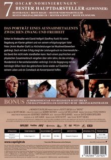 7 Oscar-Nominierungen, Bester Hauptdarsteller (Gewinner), Das Porträt eines Ausnahmetalents zwischen Zwang und Freiheit.