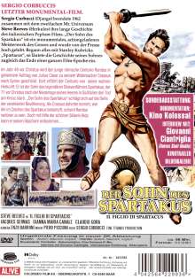 Der Sohn des Spartakus, DVD