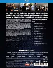 Tatort Team Stuttgart - Lannert &amp; Bootz Staffel 1 (Blu-ray), 4 Blu-ray Discs