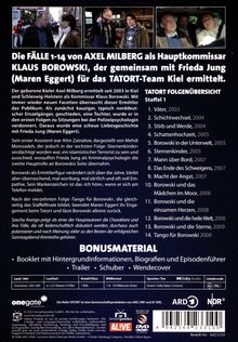 Tatort Team Kiel - Borowski und Kollegen Staffel 1 (Fall 1-14), 7 DVDs
