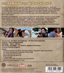 Der Mann von Hongkong (Blu-ray), Blu-ray Disc