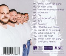 Dräcksäck: Danz Debüt, CD