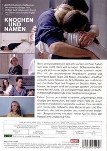 Knochen und Namen, DVD