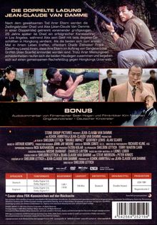 Die doppelte Ladung Jean-Claude Van Damme. Bonus: Audiokommentar, Originalkinotrailer. Bilder von Action-Szenen.
