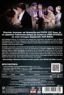Historischer Film nach Eugène Sues Roman, inszeniert von André Hunebelle, mit Jean Marais. Bonusmaterial: Interviews, Trailer.