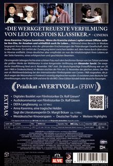 „Die werkgetreueste Verfilmung von Leo Tolstois Klassiker.“ Prädikat „Wertvoll“. Extras: Digitales Booklet, Audiokommentar.