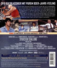 DER KULTKLASSIKER MIT PUREM 80ER-JAHRE-FEELING. Szenen mit Sylvester Stallone; Infos zu Bonusmaterial und Produktion.