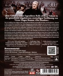 Text über Jean Valjean und Film-Verfilmung von Victor Hugo's "Die Elenden". Bonusmaterial: Booklet, Kinotrailer. Tabelleninfo zu Film.