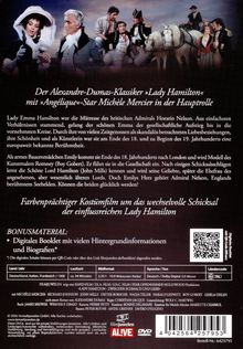 Der Alexandre-Dumas-Klassiker »Lady Hamilton« mit »Angélique«-Star Michèle Mercier in der Hauptrolle. Schicksal Lady Hamilton.