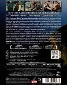 Episches Naturabenteuer von Akira Kurosawa, Oscar-prämiert 1976. Extras: Audiokommentare, Booklet, Trailer. Szenenbilder oben.