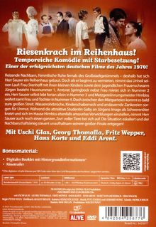 Riesenknall im Reihenhaus! Temporeiche Komödie mit Starbesetzung! Erfolgreich 1970. Bonusmaterial: Digitales Booklet, Kinotrailer.