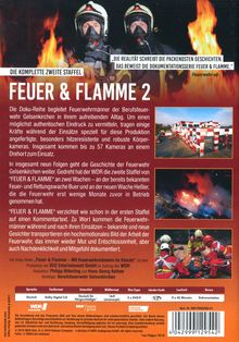 Feuer &amp; Flamme - Mit Feuerwehrmännern im Einsatz Staffel 2, 3 DVDs