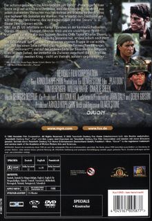 Platoon, DVD