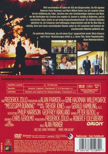 Mississippi Burning, DVD