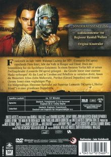 Der Mann in der eisernen Maske (1998), DVD