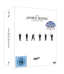 The James Bond Collection (2016), 24 DVDs