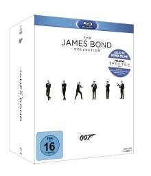The James Bond Collection (2016) (Blu-ray), 25 Blu-ray Discs