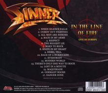 Sinner: In The Line Of Fire (Remastered &amp; Bonus), CD