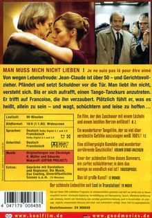 Man muss mich nicht lieben, DVD