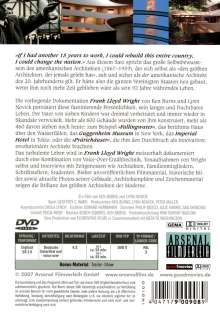 Frank Lloyd Wright (OmU), DVD