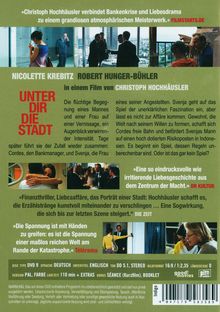 Unter dir die Stadt, DVD