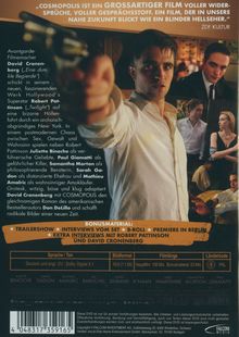 Cosmopolis, DVD