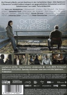 Oktober November, DVD
