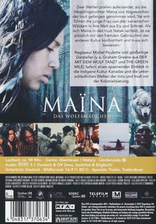 Maïna, DVD