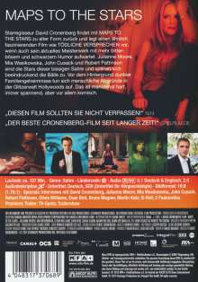 Maps to the Stars, DVD